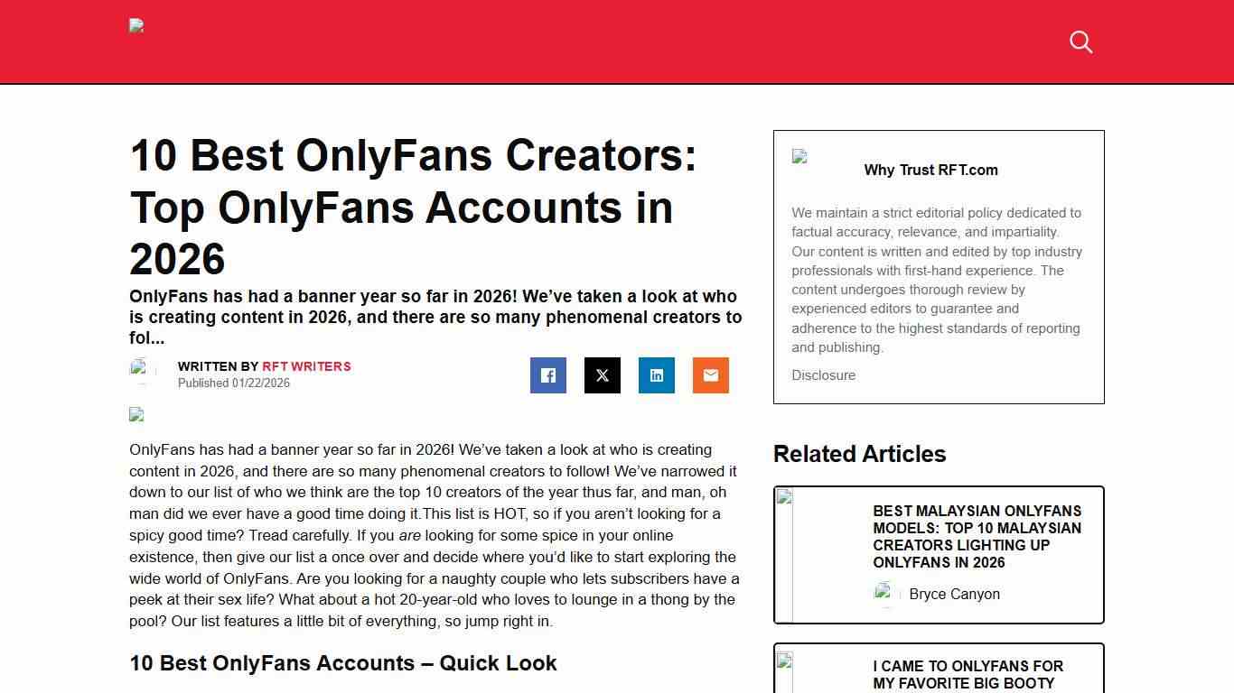 10 Best OnlyFans Creators: Top OnlyFans Accounts in 2026 - St. Louis Riverfront Times